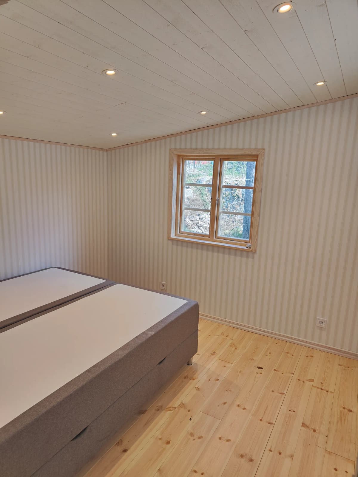 Invändig renovering av gästuga - Efter